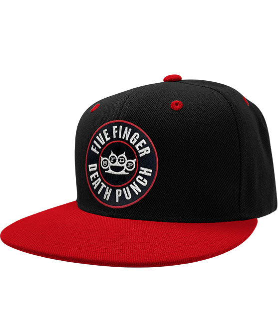 Five Finger Death Punch '5Fdp' Flat Bill Snapback Hockey Cap