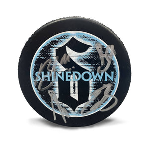 SHINEDOWN ‘ADRENALINE’ limited edition autographed hockey puck