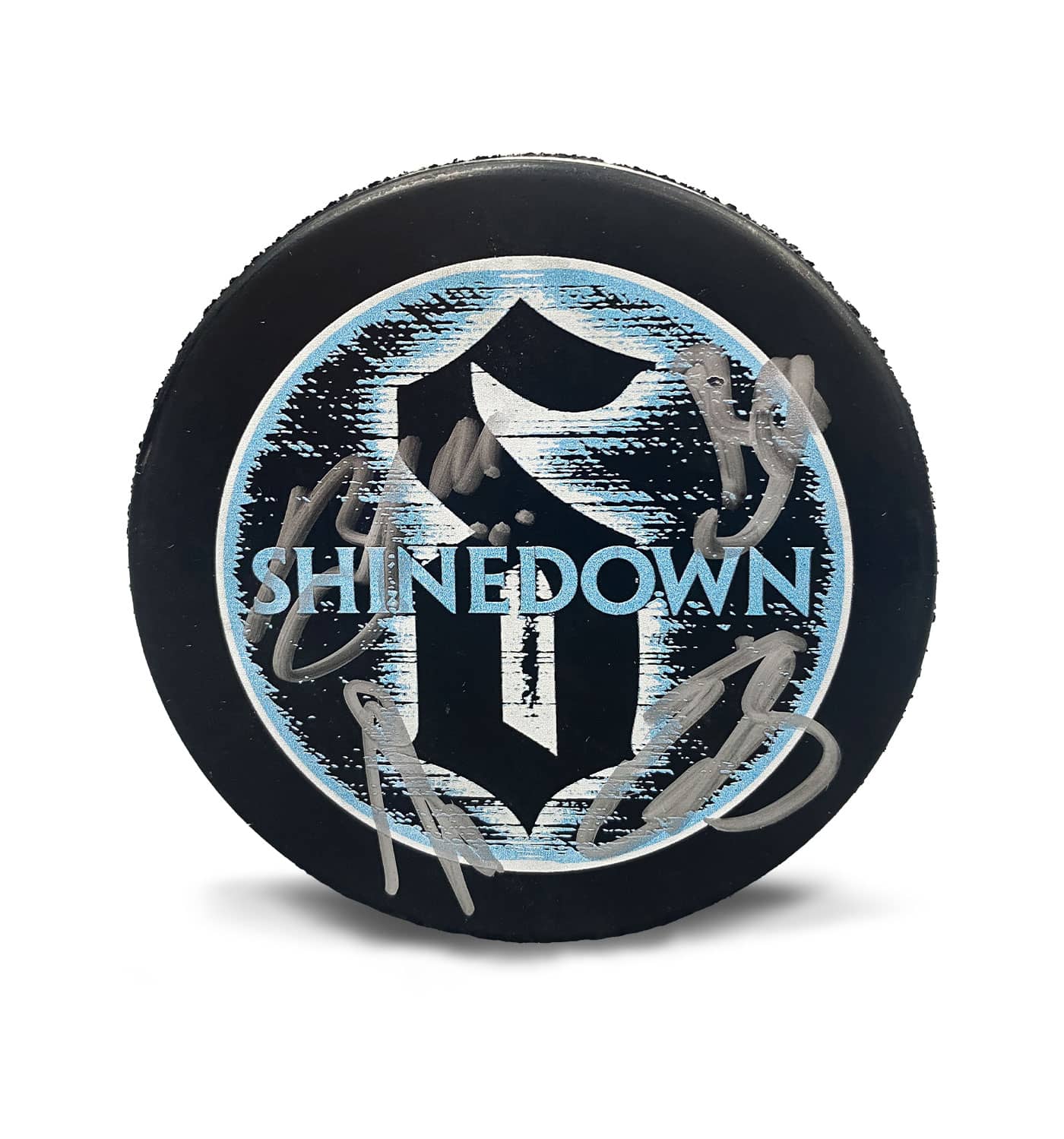 SHINEDOWN ‘ADRENALINE’ limited edition autographed hockey puck
