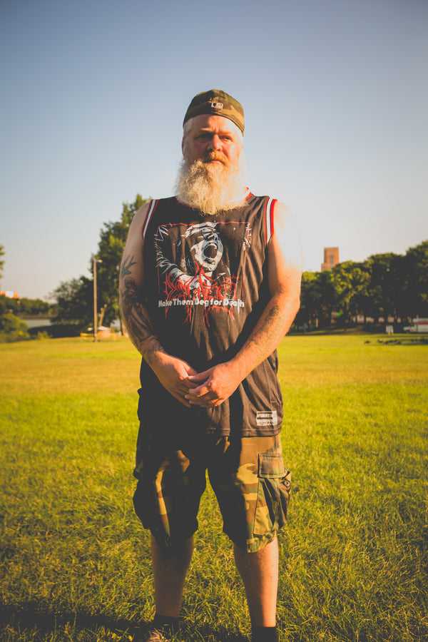 Dying Fetus 'Make Them Beg' Basketball Jersey