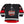 DYING FETUS 'DOUBLE LOGO' limited edition autographed deluxe hockey jersey in black, white, and red front view