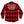 CANNIBAL CORPSE 'SKATIN' BACK TO LIFE' hockey flannel in red plaid back view