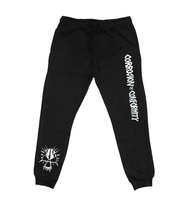 CORROSION OF CONFORMITY 'SKULL' hockey jogging pants in black