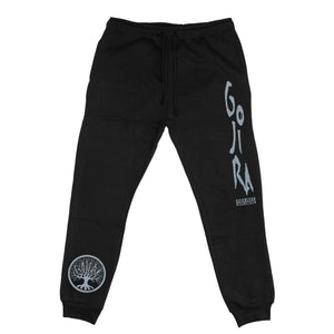 GOJIRA 'FROM THE TREES' hockey jogging pants in black front view