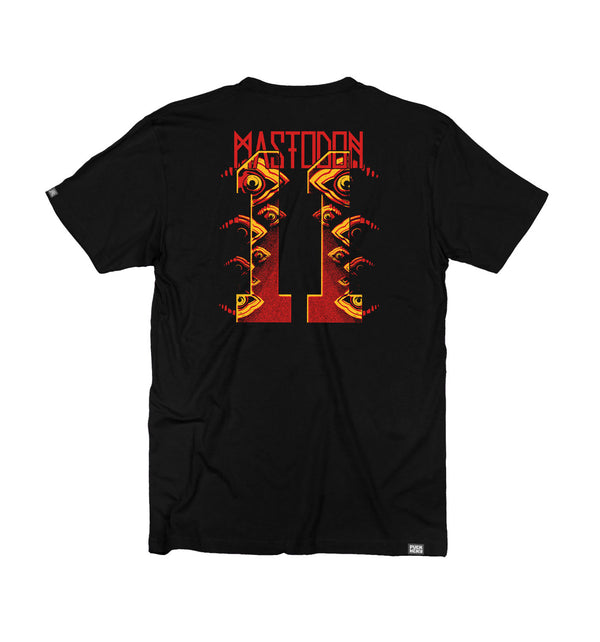 Mastodon 'The Hunter' short sleeve hockey t-shirt in black back view