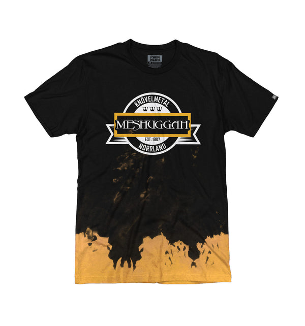 Meshuggah 'knövelmetal' limited edition short sleeve tie-dye hockey t-shirt