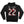 NOTHING MORE 'DÉJÀ VU' full zip hockey hoodie in black back view