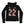 NOTHING MORE 'DÉJÀ VU' women's full zip hockey hoodie in acid black back view