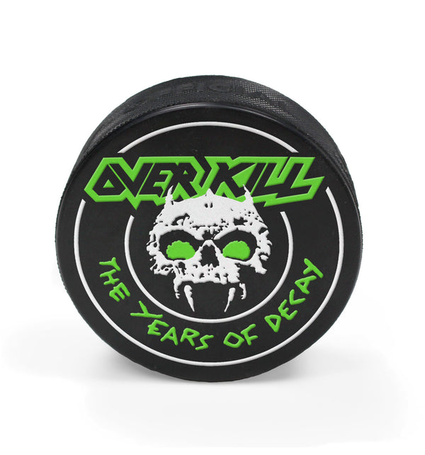 Overkill 'Decay' limited edition hockey puck