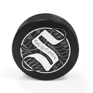 SEETHER 'THE S' limited edition hockey puck front view