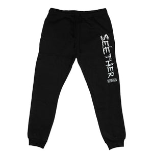 SEETHER 'THE S' hockey jogging pants in black front view