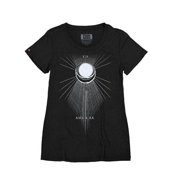 TOTEM 'Amun Ra' women's short sleeve t-shirt in black