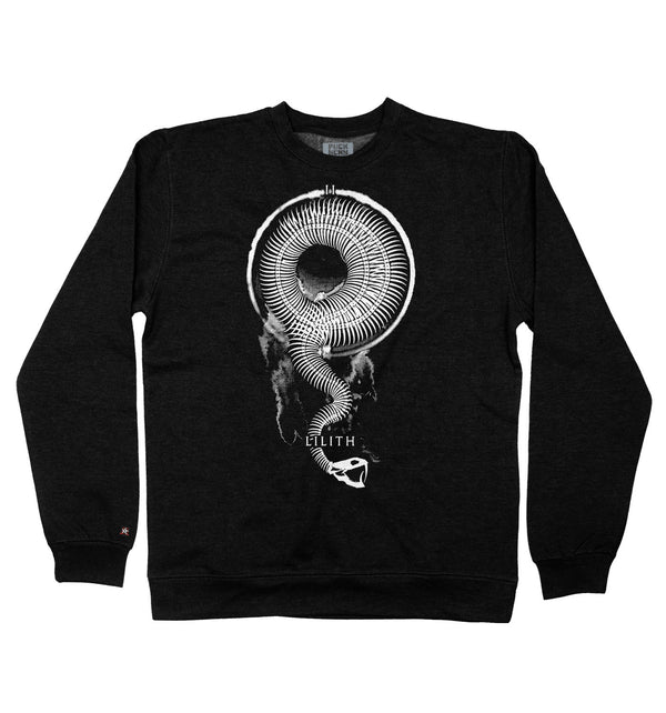 TOTEM 'Lilith' crewneck sweatshirt in black