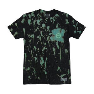TYPE O NEGATIVE 'BLOODY KISSES' limited edition short sleeve tie-dye hockey t-shirt front view