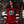 KILLSWITCH ENGAGE 'UNLEASHED' deluxe hockey jersey in red, black, and white front view on model