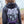 BLACK SABBATH ‘CHILDREN OF THE RINK’ women's full zip hockey hoodie in acid black back view on model