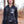BLACK SABBATH ‘CHILDREN OF THE RINK’ women's full zip hockey hoodie in acid black front view on model