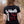 BLACK SABBATH 'IRON MAN' women's short sleeve hockey t-shirt back view on model