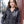 ALICE COOPER ‘SCHOOLS OUT’ women's full zip hockey hoodie in acid black front view on model