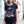 ALICE COOPER 'CLASSIC' women's fleece hockey shorts in black front view on model