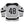ALICE COOPER 'CLASSIC' deluxe hockey jersey in grey, black, and white back view