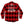 ALICE COOPER ‘SCHOOLS OUT’ hockey flannel in red plaid back view