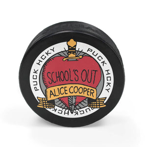 ALICE COOPER ‘SCHOOLS OUT’ limited edition hockey puck