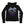 BLACK SABBATH ‘CHILDREN OF THE RINK’ women's full zip hockey hoodie in acid black back view