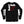 BLACK SABBATH 'IRON MAN' long sleeve hockey t-shirt in black back view