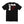 BLACK SABBATH 'IRON MAN' short sleeve hockey t-shirt in black back view