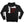 BLACK SABBATH ‘IRON MAN’ full zip hockey hoodie in black back view