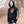 BLACK SABBATH ‘IRON MAN’ full zip hockey hoodie in black front view on model