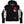 BLACK SABBATH ‘IRON MAN’ women's full zip hockey hoodie in acid black front view