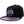 BLACK SABBATH ‘SCOREBLIND’ snapback hockey cap in black with purple brim front view