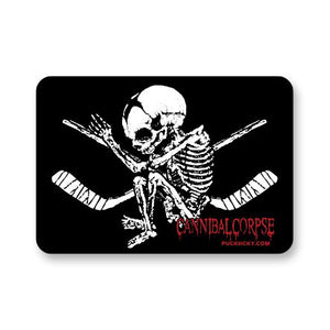 CANNIBAL CORPSE 'GOAL OBSESSED' hockey sticker