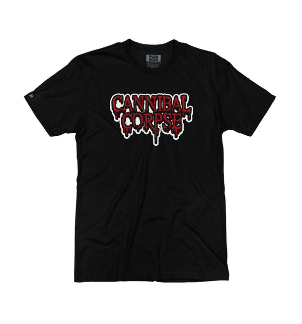 CANNIBAL CORPSE 'HOCKEY CLUB' short sleeve hockey t-shirt in black