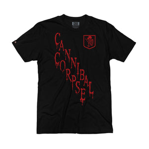 CANNIBAL CORPSE 'ON THE DIAG' short sleeve hockey t-shirt in black
