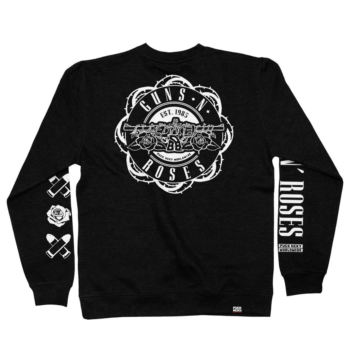 Classic Guns N' Roses We're F'N Back! Logo Purple Unisex Sweatshirt