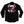 GWAR 'CROSSBONES CROSSCHECK' hockey flannel in solid black back view