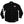 GWAR 'CROSSBONES CROSSCHECK' hockey flannel in solid black front view