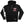 GWAR ‘CROSSBONES CROSSCHECK’ full zip hockey hoodie in black front view