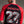 HALESTORM 'WICKED WAYS' hockey raglan t-shirt in black with red sleeves back view on model