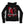 HALESTORM 'WICKED WAYS' women's full zip hockey hoodie in acid black back view