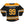 KILLSWITCH ENGAGE 'SAVE ME' hockey jersey in black, gold, and white back view