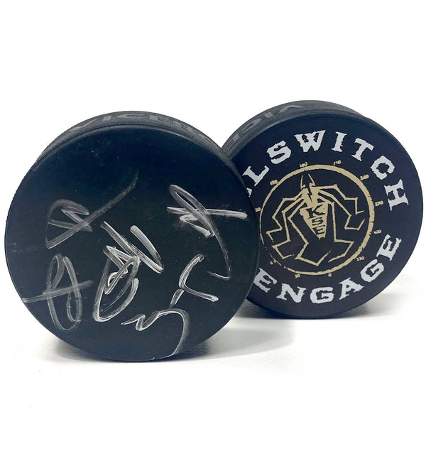 KILLSWITCH ENGAGE 'SAVE ME' limited edition hockey puck autographed