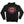 MESHUGGAH 'CHAOSPHERE' full zip hockey hoodie in black back view