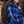 MESHUGGAH 'KNÖVELMETAL' hockey flannel in blue plaid front view on model