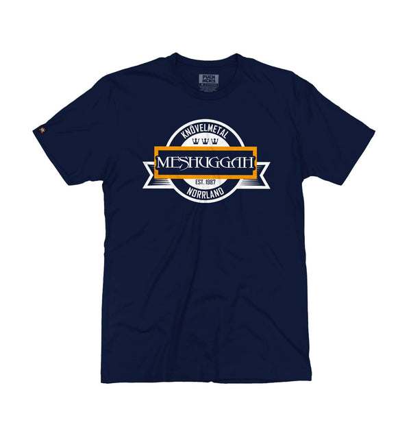 Meshuggah 'Knovelmetal' short sleeve hockey t-shirt in navy