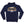 MESHUGGAH 'KNÖVELMETAL' full zip hockey hoodie in navy back view