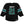 MINISTRY ‘MORAL HYGIENE’ hockey jersey in black, pacific teal, and white back view